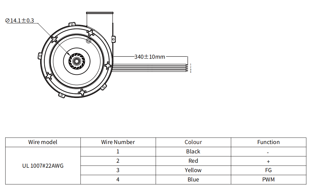 High pressure blower BA7060H24B-K-Integrated Electrical Connection Diagram.png